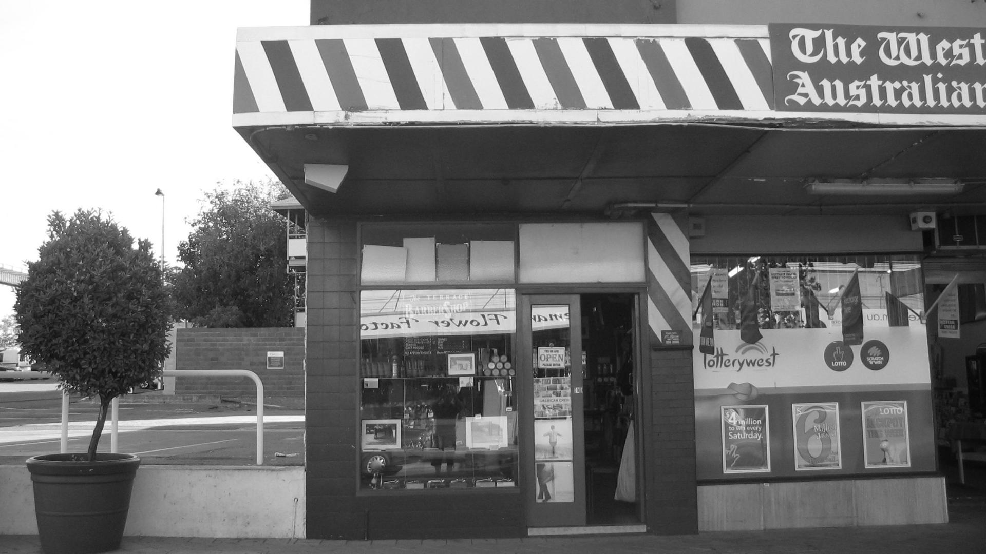 Kennedy's Barbershop Original Shop Front